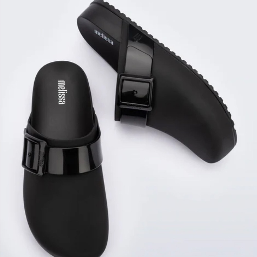 COPY - Melissa Teal Cozy Clog Slide Sandals